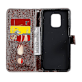 Pikkukuva 4 / 5: Lompakkokotelo Xiaomi Redmi Note 9s/ 9 Pro/ Max -puhelimelle, ensiluokkainen PU-nahka magneettisella sulkimella, korttipaikat, jalusta, vetoketjutasku, pehmeä TPU-läppäsuojus - Ruskea