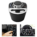 Miniatyrbillede 3 af 5: 100% Ny Universal Trådløs Bilratstyring Fjernbetjening Knapper Støtter Bluetooth med LED Lys 8-Tast Funktioner til Android Navigation