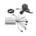 Miniatyrbild 1 av 5: 48V 25A Elektrisk Scooter Controller Dashboard Kit med TF-100 Display Scooter för Elektrisk Scooter