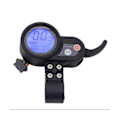Pikkukuva 2 / 5: Jp Display 36v-60v Moottorin Harjaton Ohjain LCD-näyttöpaneeli Peukalokaasu Flj T11 T113 Sähköpotkulaudalle, a