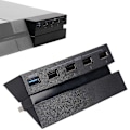 Miniatyrbilde 1 av 4: 5-ports USB-hub for PS4 - Høyhastighetslader, kontroller-splitter, utvidelsesadapter - H TAO