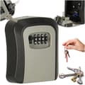Key box wall mounted with 4-digit code lock for keys & valuables