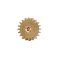 Miniatyrbillede 2 af 5: RC Motor Gear 20T M0.6 Kobber RC Motor Pinion Sæt til 1/12 1/16 RC Biler til 370 380 390 Motorer 3 stk