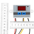 Miniatyrbillede 4 af 5: XH-W3001 AC110-220V 1500W Digital Mikrocomputer Temperaturregulator