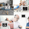 Miniatyrbild 4 av 4: Demens Klocka Alzheimers Klocka Stor Digital Kalenderklocka För Seniorer, Klocka Med Dag Och Datum F