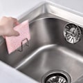 Miniatyrbild 2 av 6: Disksvamphållare 4 ST Rostfritt och slitstarkt svamphållare i rostfritt stål Starkt lim Liten svamphållare Håll ordning silverfärgad 4st
