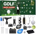 Adventskalender Golf 2025 Julkalender 24 Dagar Golfpresenter med Golfbollar Peggar Markörer