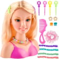 Styling Head Hairdressing Doll with Rotating Head, Comb & 8 Hair Clips
