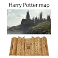 Miniatyrbild 4 av 4: Harry Potter Marauders Map, Hogwarts Wizarding World Collection Present för fans och barn