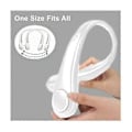 Miniatyrbillede 3 af 5: Personlige halsventilatorer, 3 niveauer bærbar halsventilator, USB genopladelig halsventilator uden blade, hvid - JA