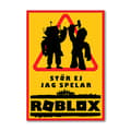 Roblox Do Not Disturb Sign / Warning Sign - A4