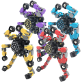Miniatyrbilde 1 av 5: Fidget Spinners 4-pakks Deformasjon Fidgets Spinner Spinners Fidget Leke Barne- og Bursdagsgave Fidgets Leke For Barn Gutter Jenter