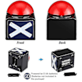 Miniatyrbillede 2 af 5: 4 stk. Spil Buzzer, Spil Buzzer Alarm Lyd Afspilningsknap Med Lys Trivia Quiz Got Talent Buzzer Spil
