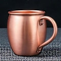 Miniatyrbild 3 av 5: 530ml 100% Ren Kopparmugg Trummugg Cocktailmugg Ren Kopparmugg Restaurang Bar Kall Dryck Kopp