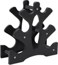Three-Tier Dumbbell Rack, Portable Dumbbell Rack for Home Use, Barbell Rack, Weight Rack for Home Gym, Black