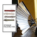 Miniatyrbillede 3 af 4: 4 stk. Foldevifte Ærmer Foldevifte Pakkepose Foldevifte Opbevaringsposer