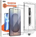 2-Pack Screen Protector compatible with Samsung S25 Ultra – With Mounting Frame