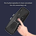 Miniatyrbild 4 av 5: Trådlöst Bilkit Handsfree Samtal Högtalartelefon Automatisk Avstängning och Automatisk Anslutning Röstassistent