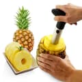 Pineapple Cutter and Peeler in Metal