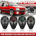 Miniatyrbild 3 av 5: 5-växlad manuell växelspaksknopp för Peugeot 504 505 309 205 Cti Silver