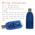 Miniatyrbild 2 av 5: USB till RS485 Kommunikationsmodul Lång Distans för Multi-system USB till RS485