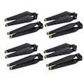 Miniatyrbillede 4 af 4: 4 par Cw Ccw 8330f Hurtigudløsende Propeller Foldbare Propeller Til Dji Mavic Pro