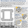 Miniatyrbilde 3 av 5: 6 Pakk Rengjøringsputer for Ecovacs Winbot W1 / W1 Pro / W2 / W2 Omni Vinduerensende Roboter, Vinduerensende Robot, Vaskbar Mikrofiber Rengjøringsklut