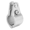 Miniatyrbillede 3 af 5: 25mm Beslag Båds Bimini Tophængt Kæbe Glide Marine Hardware 316 Rustfrit Stål Med 2 Skruer Eas