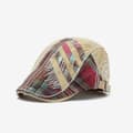 Herr Flat Cap, Sommar Duckbill Hatt, Jaktkeps Tweed Keps