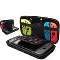Hårt förvaringsfodral, kompatibelt med Nintendo Switch, svart