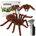 Remote-controlled tarantula spider with controller, lights in eyes, 8+