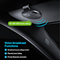 Pikkukuva 3 / 5: SP11 Auton kaiutinpuhelin Handsfree HD ABS Langaton Bluetooth-yhteensopiva 5.0 Kaiutin autoon