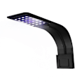 Miniatyrbillede 1 af 4: Akvarie Lys Led Lampe Hvid Og Blå Nano Clip-on Belysning Til Fisk Planter 23-50cm-sort