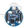 Miniatyrbilde 3 av 4: For Raspberry Pi Pico RP2040 Utviklingsplate 1,28\" Rund LCD-Skjerm