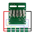 Miniatyrbild 5 av 5: Laddningsskydd Kretskort PCB-kort för 18V Litiumbatterihållare (1 Set)