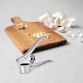 Miniatyrbillede 5 af 5: Hvidløgspresser i rustfrit stål, hvidløgsskærer, hvidløgsknuser, praktisk hvidløgspresser, tåler opvaskemaskine, robust