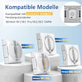 Miniatyrbilde 2 av 5: 6 Pakk Rengjøringsputer for Ecovacs Winbot W1 / W1 Pro / W2 / W2 Omni Vinduerensende Roboter, Vinduerensende Robot, Vaskbar Mikrofiber Rengjøringsklut
