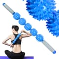 Massage Roller / Full Body Massage - 5 Spiked Balls with Handle