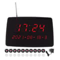 Coaster Pager System for Restaurants, Hotels, and Bars (EU Plug)