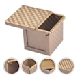 Miniatyrbillede 3 af 5: 6x Firkantet Brødform Med Låg Toastform Brødform Pullman Brødform Med Dæksel Non-stick Mini Vand C