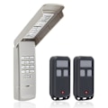 Miniatyrbillede 1 af 5: Garageportåbner Keypad med 2 stk. 890MAX Garageportåbner Fjernbetjeninger til Åbnere Keypad