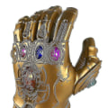 Miniatyrbilde 5 av 5: Barne Thanos Hansker Infinity Gauntlet Med Led Lys Avengers 4 Cosplay Leker