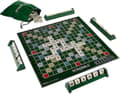 Stort Scrabble-spel med roterande träbräda