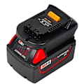 Miniatyrbillede 1 af 2: Milwaukee M18 18V Lithium Batteri Konverter Adapter til DeWalt Dcb 18V/20V Lithium-ion Batterier Power Tools