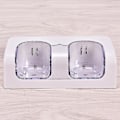 Miniatyrbilde 3 av 5: Lader for Wii-fjernkontroll med to batterier