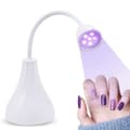 UV-lampe til negle, bærbar UV-lampe til negle med klips