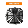 Pikkukuva 3 / 5: Instant Vortex Plus 6qt Ilmakypsennin Grilllevy, Päivitetty Neliögrillitaso
