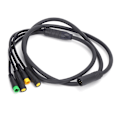 Miniatyrbilde 2 av 5: BAFANG BBS01/BBS02 Mid Motor Vanntett Elektrisk Sykkel Kabelsett - 1T4 Gir Sensor Forlengelseskabel  kui