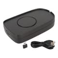 Mouse Jiggler 2 DPI Level Automatic Ultra-Quiet Large Disk Plug and Play Mouse Mover for Gaming Meetings Presentation