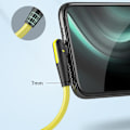 Pikkukuva 3 / 5: USB-kaapeli iPhonelle Nopea Lataus Lightning-kaapeli iPhonelle Huawei Xiaomi Puhelimen Lataus Data-kaapeli Puhelimen Latauskaapeli